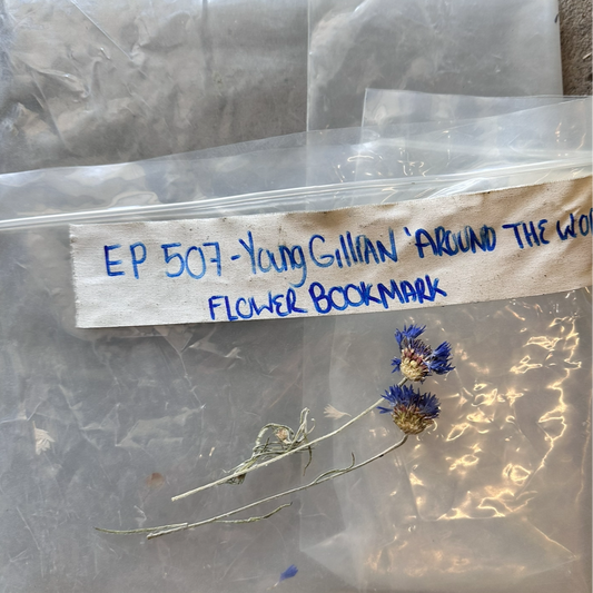 Boardwalk Empire: Young Gillian Darmody’s Flowers Bookmark from Episode 507