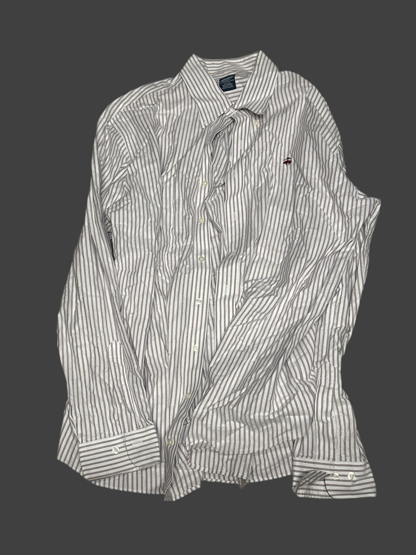 BALLERS: Spencer's BROOKS BROTHERS LS button collar Shirt (2XLT)