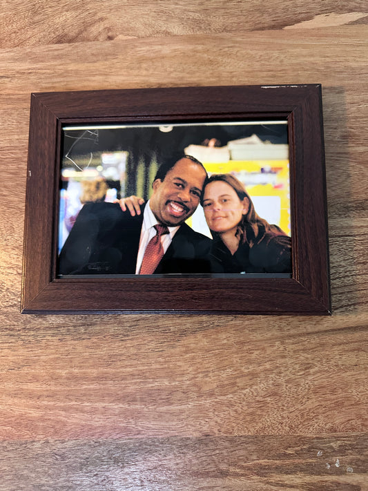 The Office: Stanley Hudson's Exclusive Producer Framed Behind the Scenes Original Photo