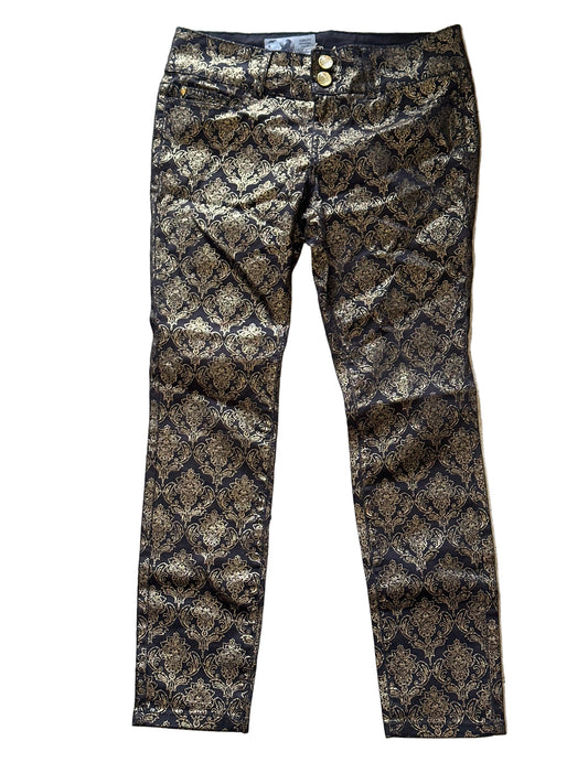 SOA: Gemma's HERO Black and Gold Patern Pants (S)
