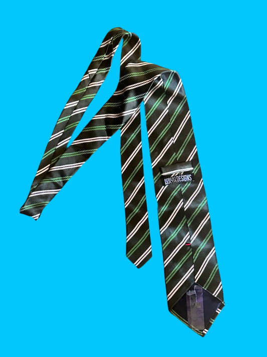 BALLERS: Spencer Strassmore “Dwayne Johnson” Robert Mata Design Custom Made Necktie