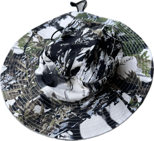 BONES: Agent Aubrey's Camouflage Bucket Hat