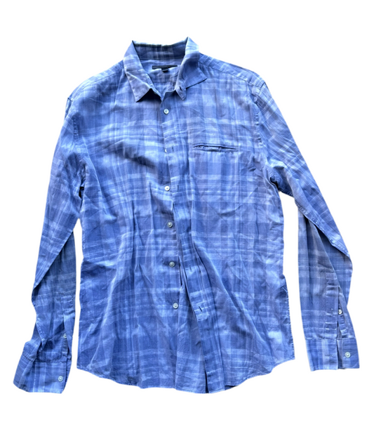 JUSTIFIED: Raylan's HERO JOHN VARVATOS Long Sleeve Button Shirt (L)