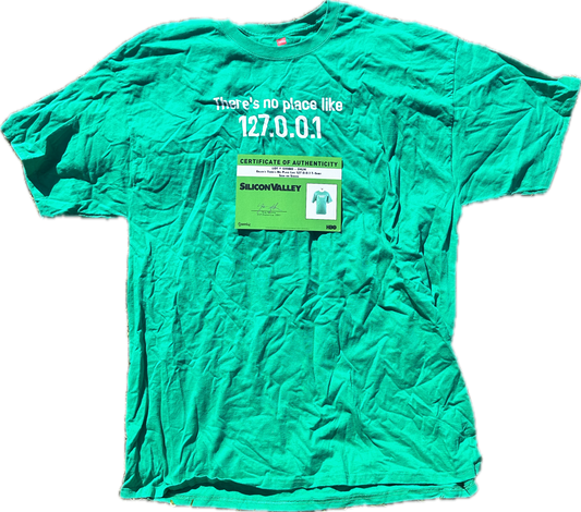 SILICON VALLEY: Erlich's There's No Place Like 127.0.0.1 T-Shirt