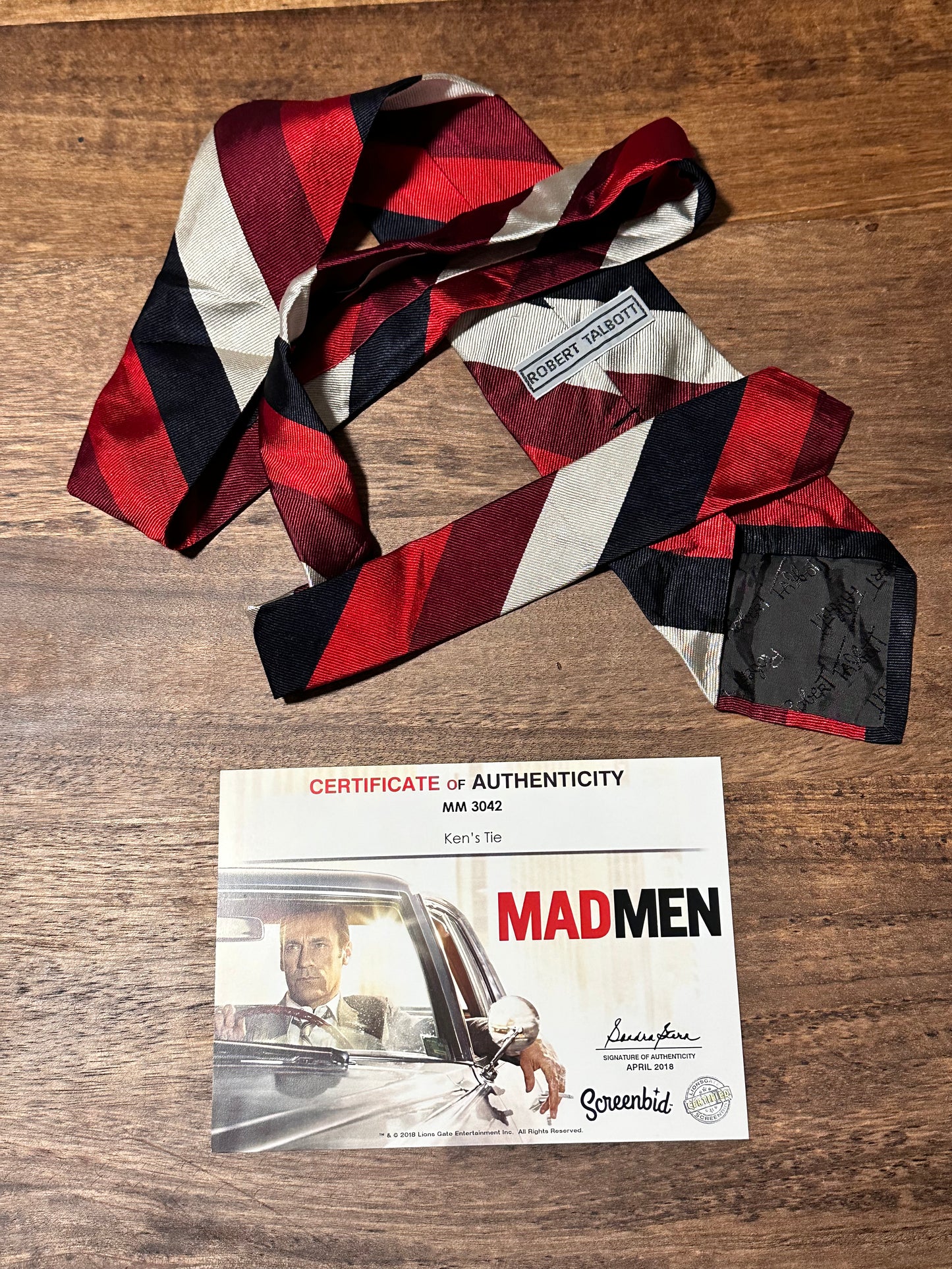 MAD MEN: Ken’s Mid-century Necktie