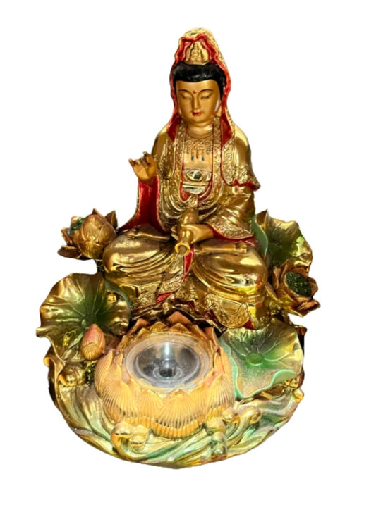 HOUSE: Dr Gregory House HERO Buddha Water Fountain