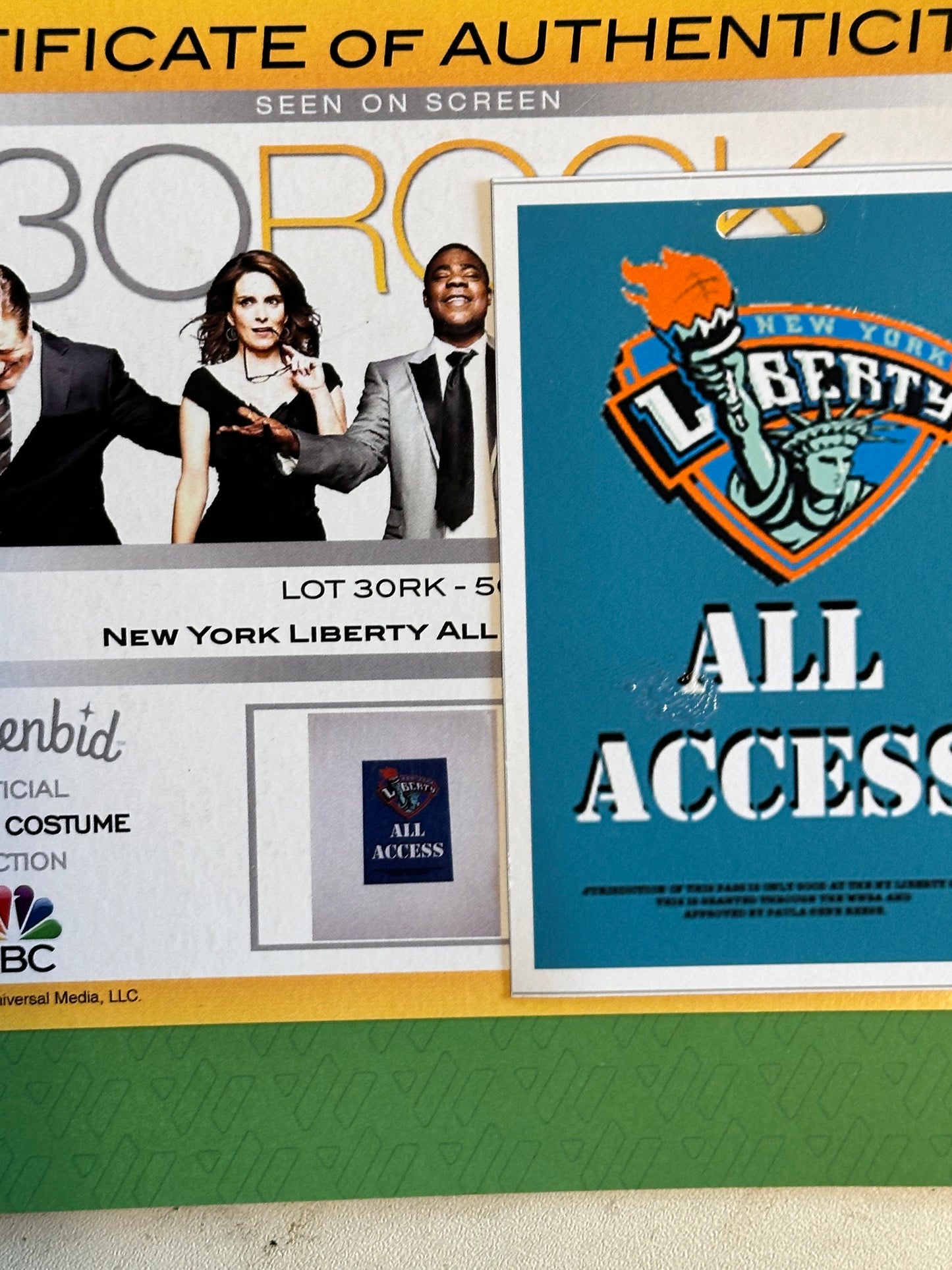 30 Rock: New York Liberty All Access Passes
