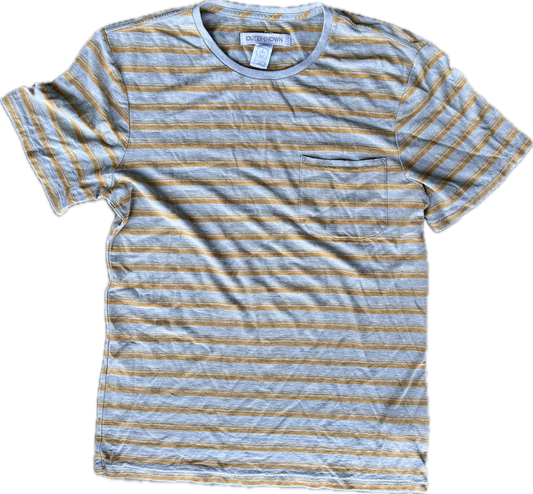 SILICON VALLEY: Jian-Yang's Yellow Stripe Shirt (S)