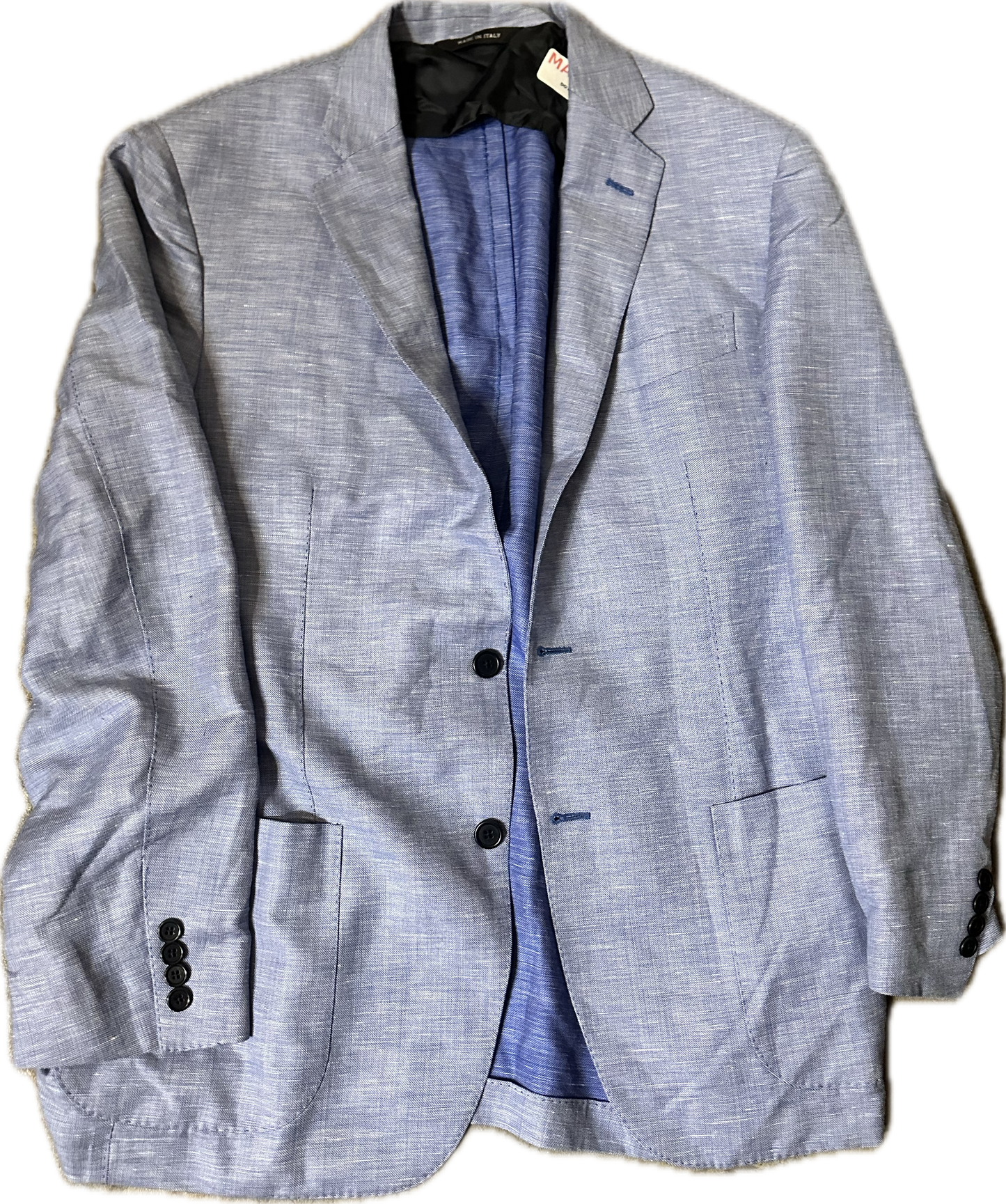 MAD MEN: Donald Draper's 1960s style Light Blue Italian made Sport Coat  (42)