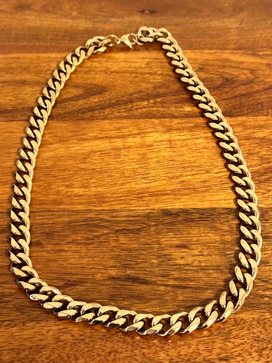 30 Rock: Tracy’s Thick Gold Cuban Chain Link Necklace