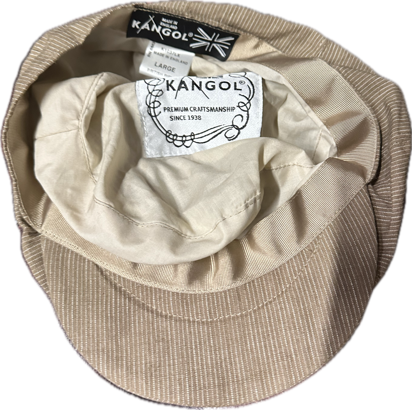 MAD MEN: Roger Sterling Kangol  Corduroy Cap Hat (L)