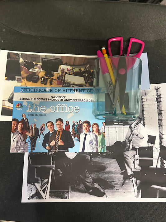 THE OFFICE: Andy Behind the Scenes and Props