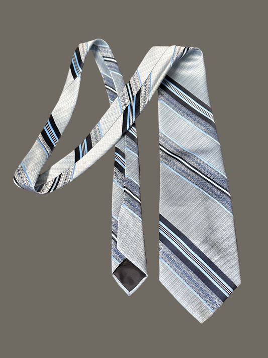 THE OFFICE: Dwight’s Vintage Wembley Blue Striped Necktie
