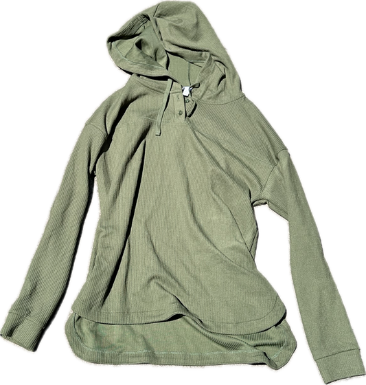 The Mindy Project: Mindy’s Green Cotton Hoodie (12)