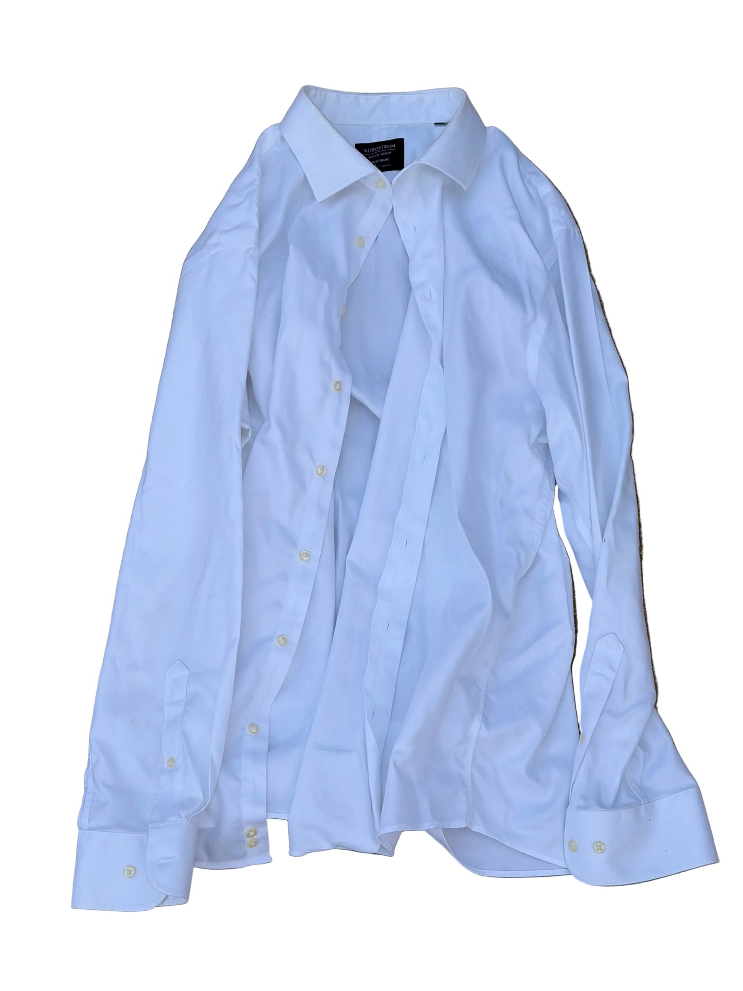 THE OFFICE: Jim’s HERO NORDSTROM White Button Up Long sleeve Shirt (L)