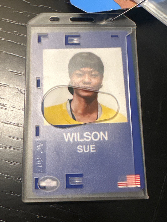 VEEP: SUE WILSON HERO Whitehouse ID Badge