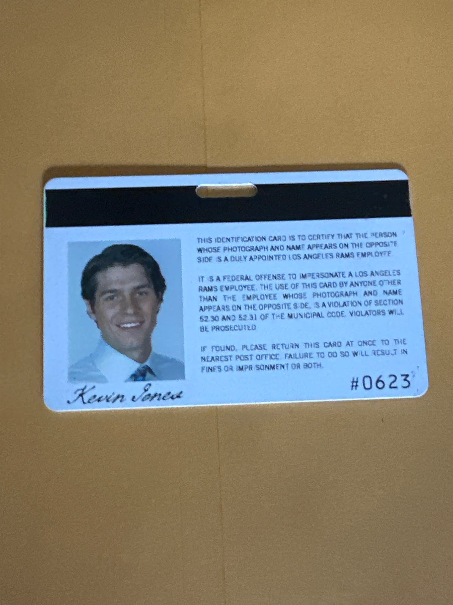BALLERS: HERO LA Rams Employee Badge