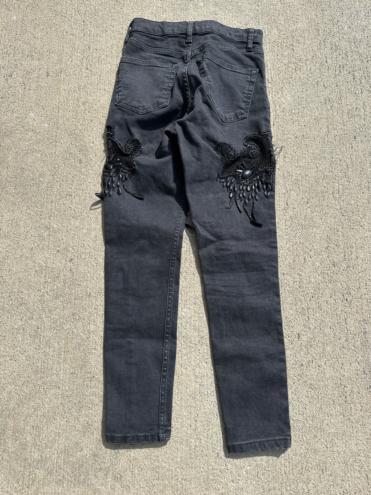 SONS OF ANARCHY: Wendy's TOP SHOP Black Jeans (25)