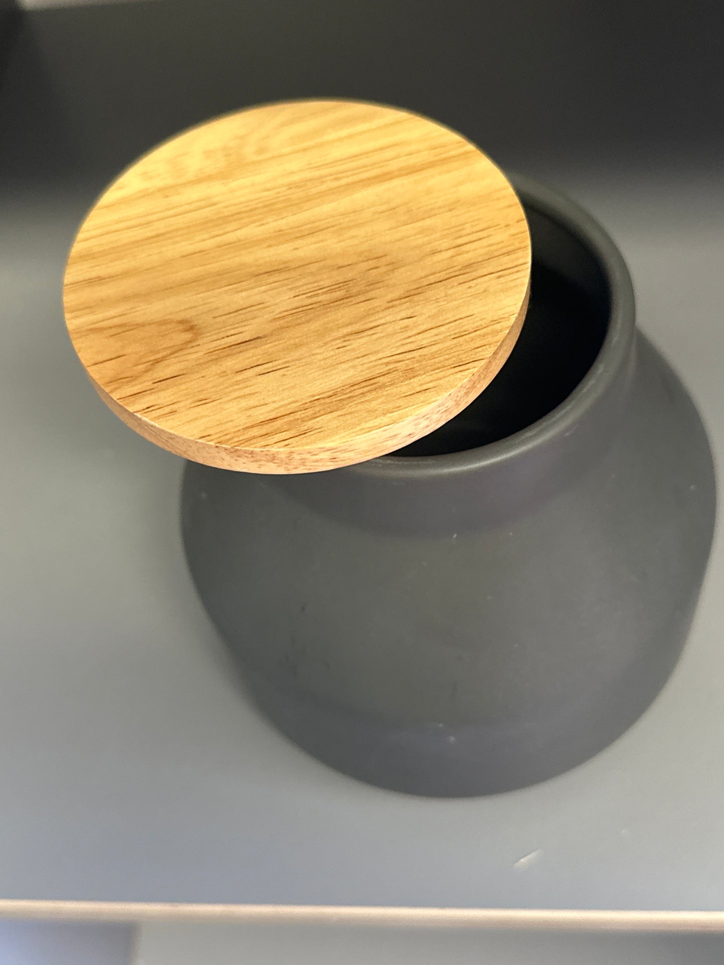 SILICON VALLEY: Monica’s HERO Office Grey CB2 Canister