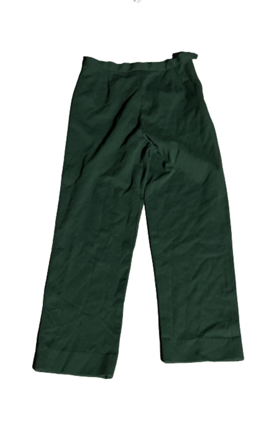 MAD MEN: Betty’s Custom Made Vintage style green Pants (S)