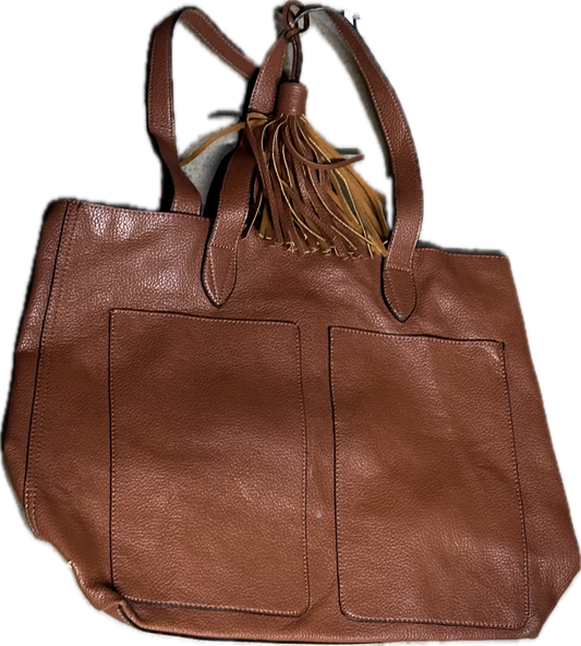 NEW GIRL: Jessica Day's Brown Tote bag Purse