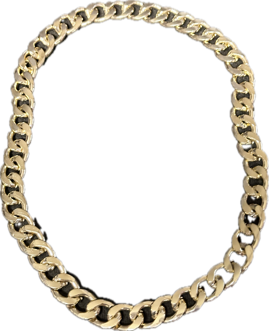 30 Rock: Tracy’s Thick Gold Cuban Chain Link Necklace Prop
