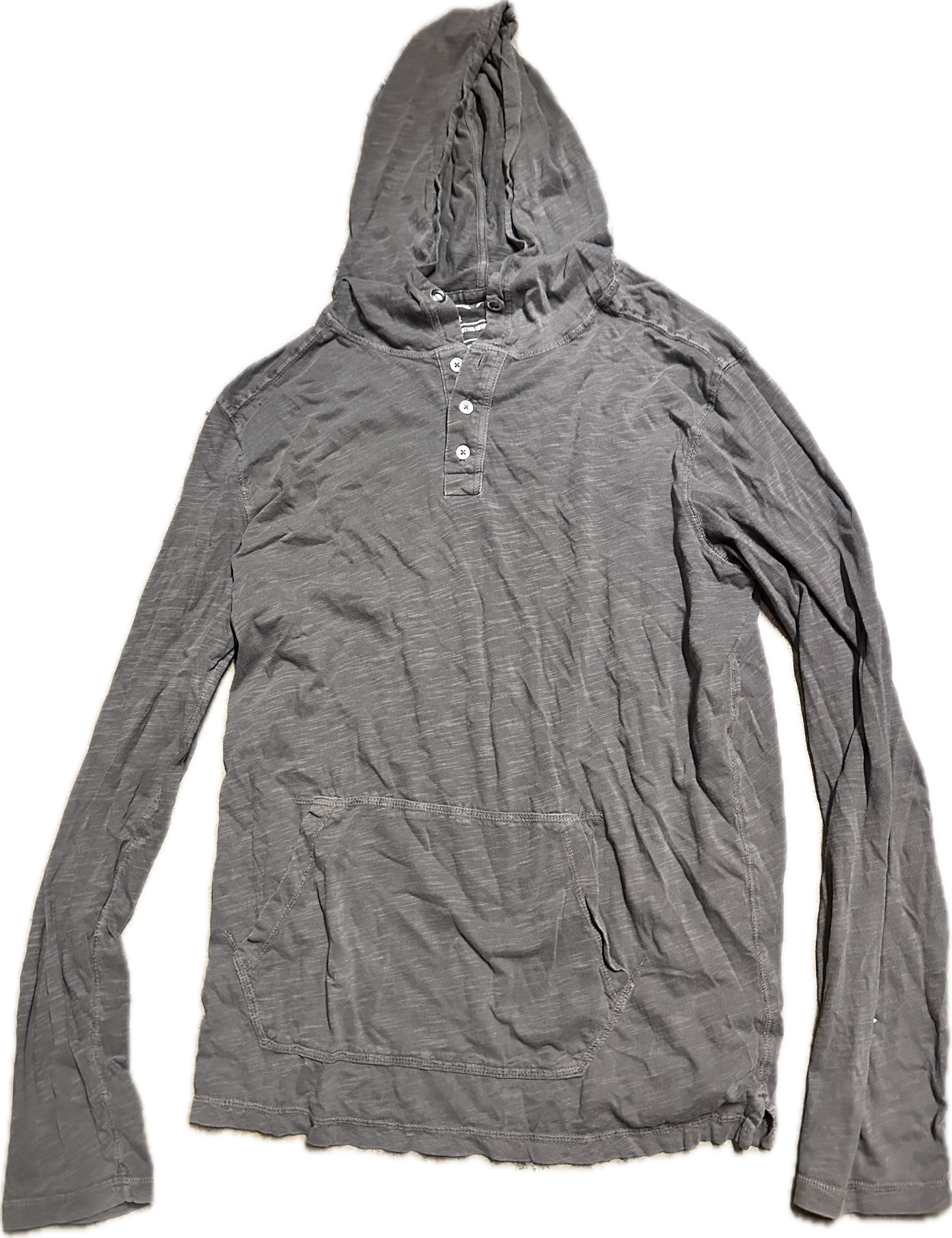 BATTLESTAR GALATICA: Lee Adams Rails Grey Thin Hoodie (L)