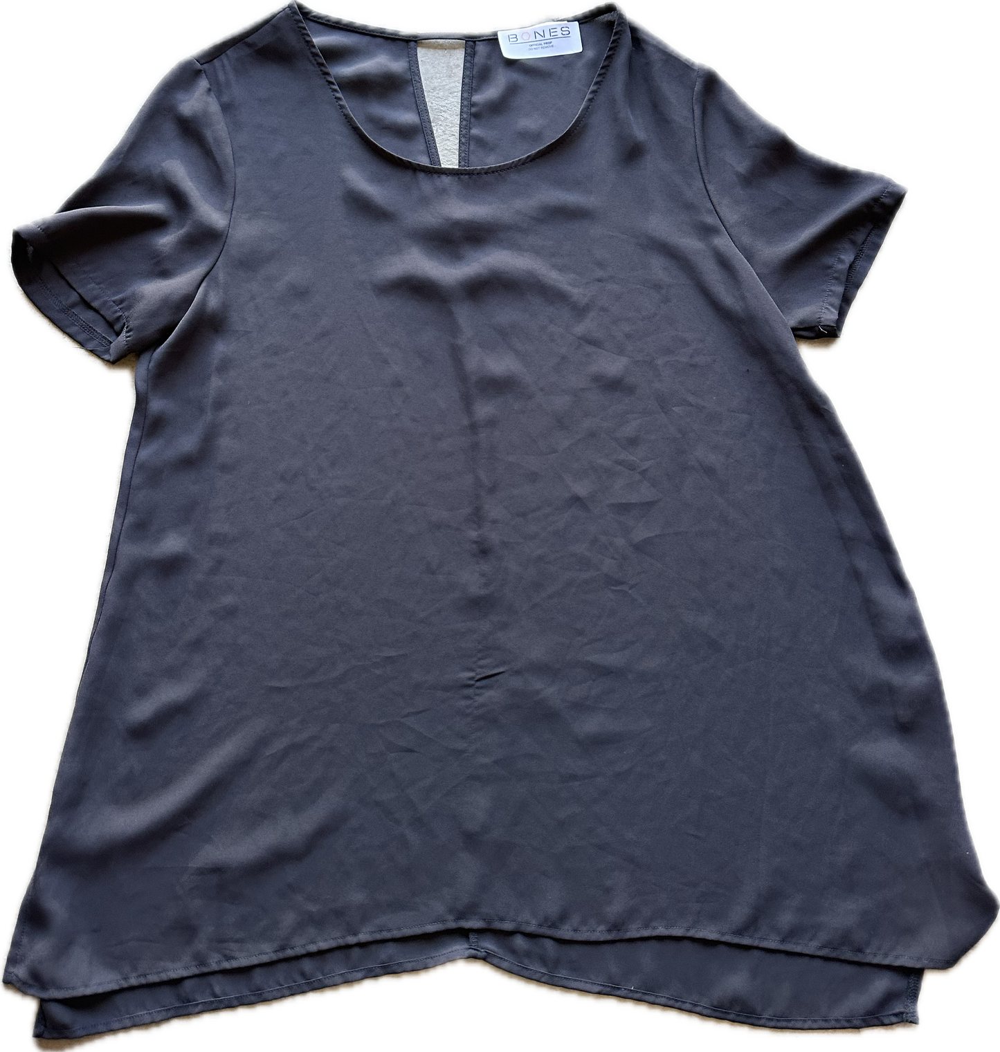 BONES: Dr Brennan's Designer Black Shirt (8)
