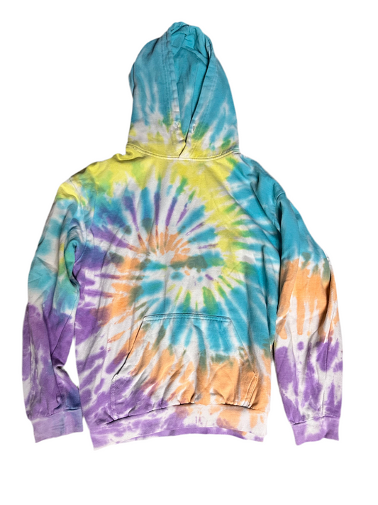 BALLERS: Lance Klians' (Rus­sell Brand) Tye Dye Hoodie (M)