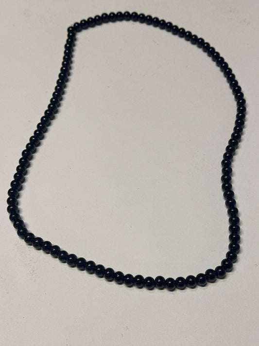 MAD MEN: Betty’s 1950 Vintage black Pearl Necklace (32”)