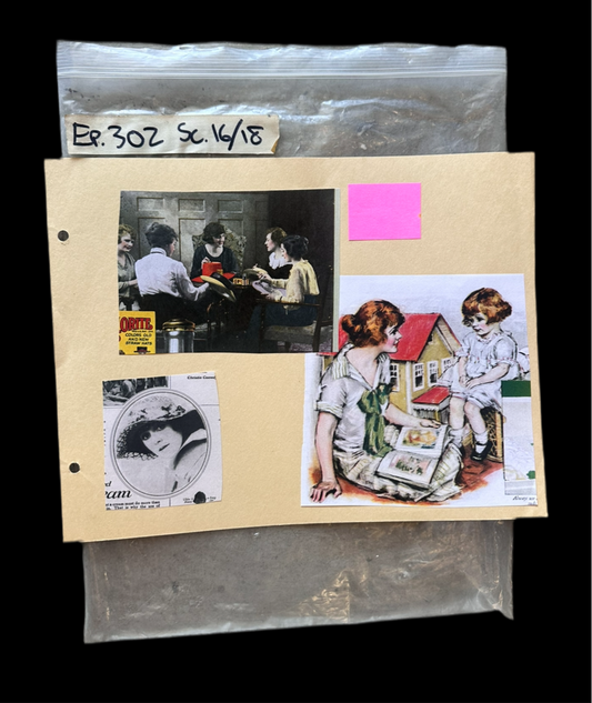 Boardwalk Empire: Season 3 Episode 2  Scene 8/9 HERO Vintage Scrapbook Page