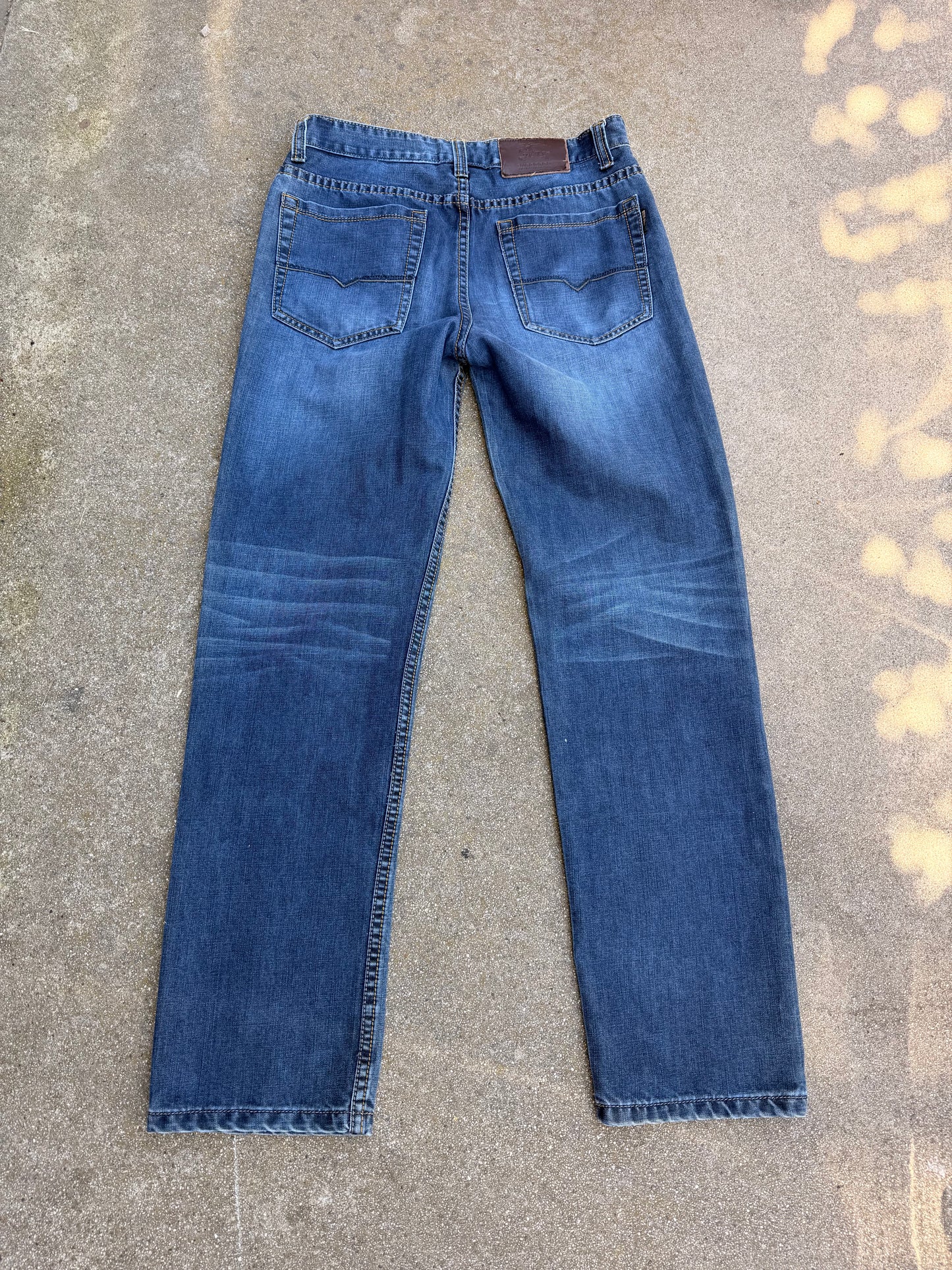 BALLERS: Ricky's BURBERRY Blue Denim Pants (33)