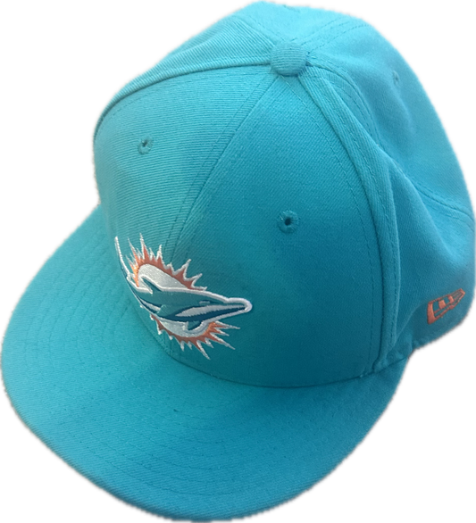 BALLERS: Charles Greane's New Era fitted Dolphins Hat (7 3/8)