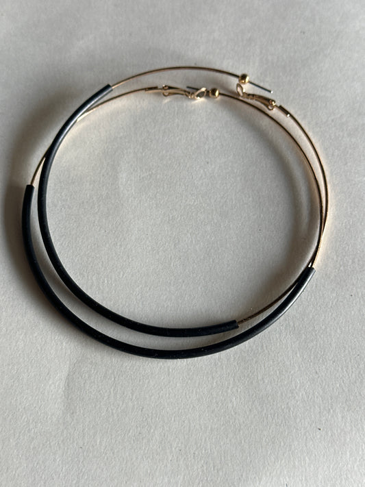 BALLERS: Amber's HERO Large Hoop Earrings