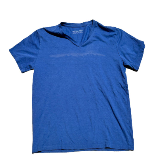 BONES: Hodgin's Short sleeve Save Khaki United Blue V-neck T-Shirt (S)
