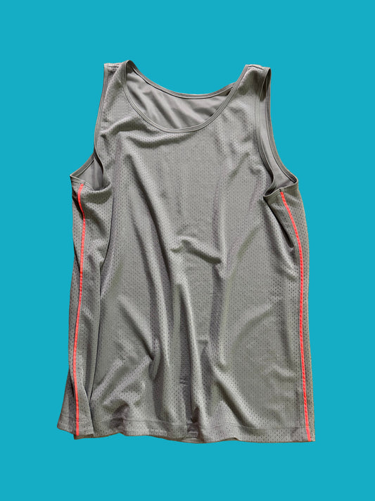 BALLERS: Ricky's Athletic Grey tank top Shirt (M)