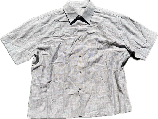 MAD MEN: Pete's 1960s Short Sleeve Button Shirt (S/M)