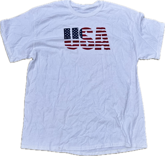 BONES: Agent Booth's White USA T-Shirt (XL)
