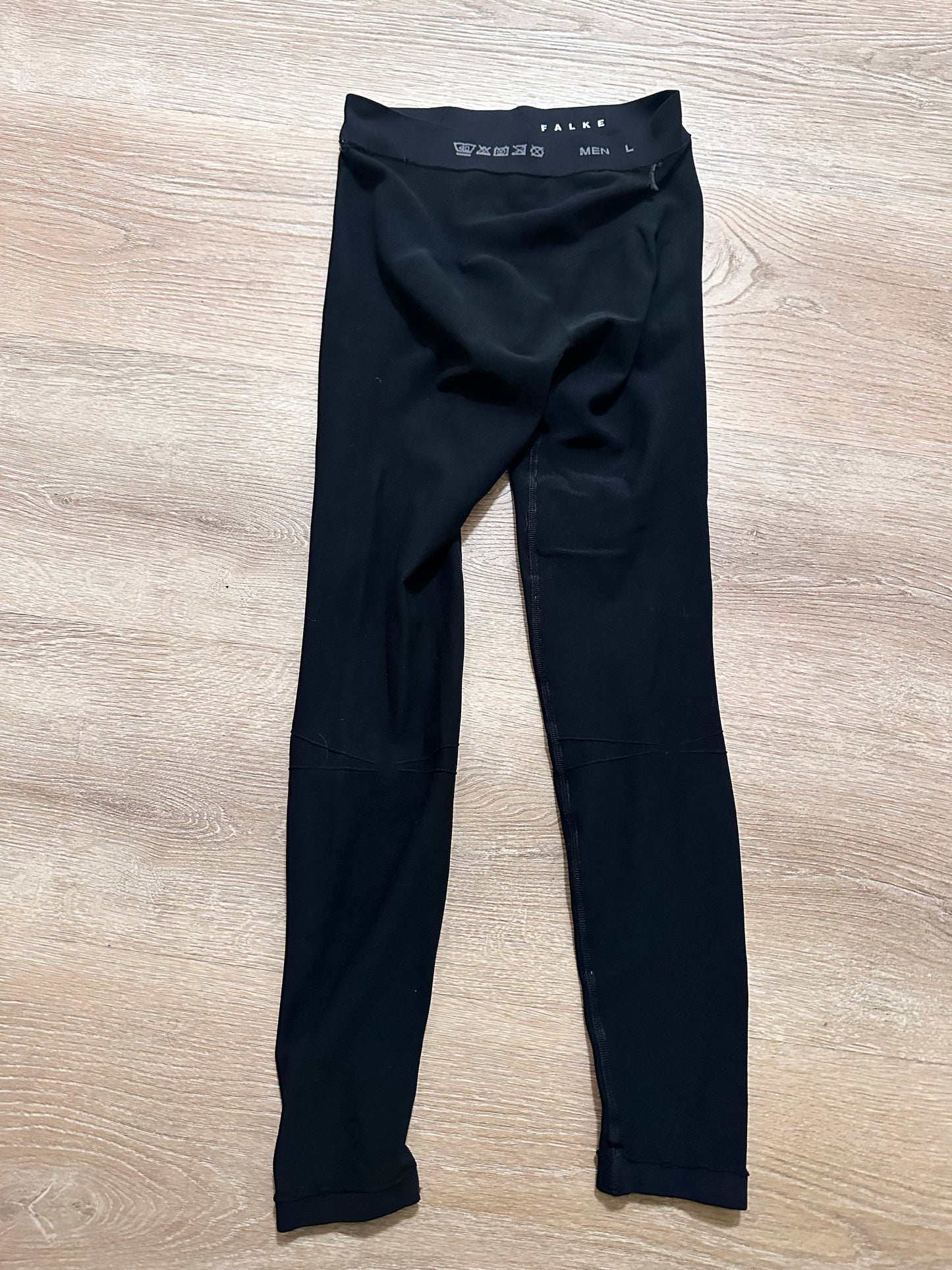 BALLERS: Reggie’s FALKE Black Athletic Pants (L)