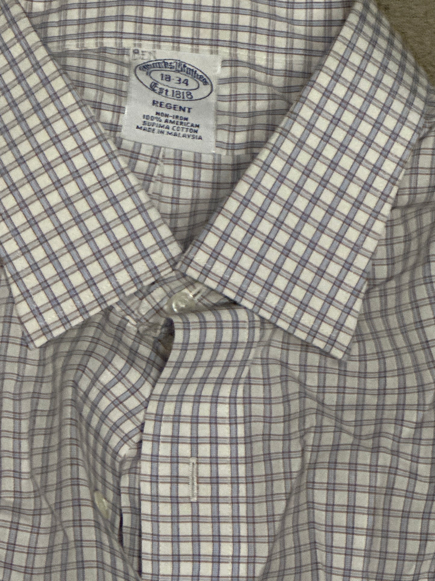 VEEP: Ben's Brooks Brothers Plaid Button Shirt