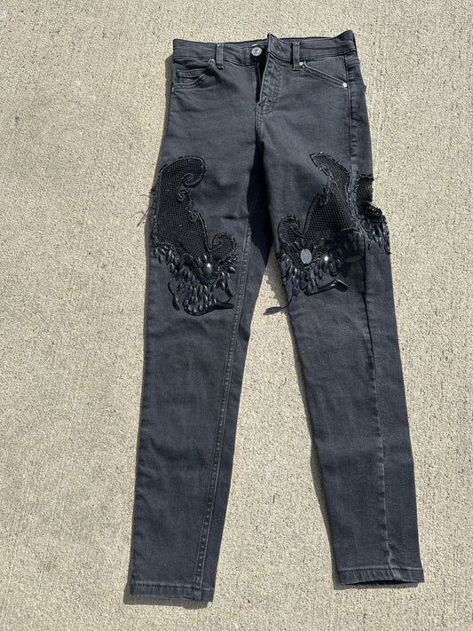 SONS OF ANARCHY: Wendy's TOP SHOP Black Jeans (25)