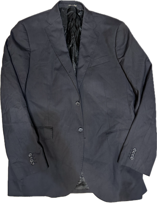 THE OFFICE: Jim’s GALANTE Black pinstripe Sport Coat (42)