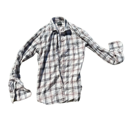SOA: Gemma's HERO Plaid SPURR Flannel Shirt (S)