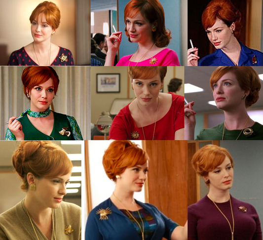 MAD MEN: Joan's Mid-Century Brooch Collection