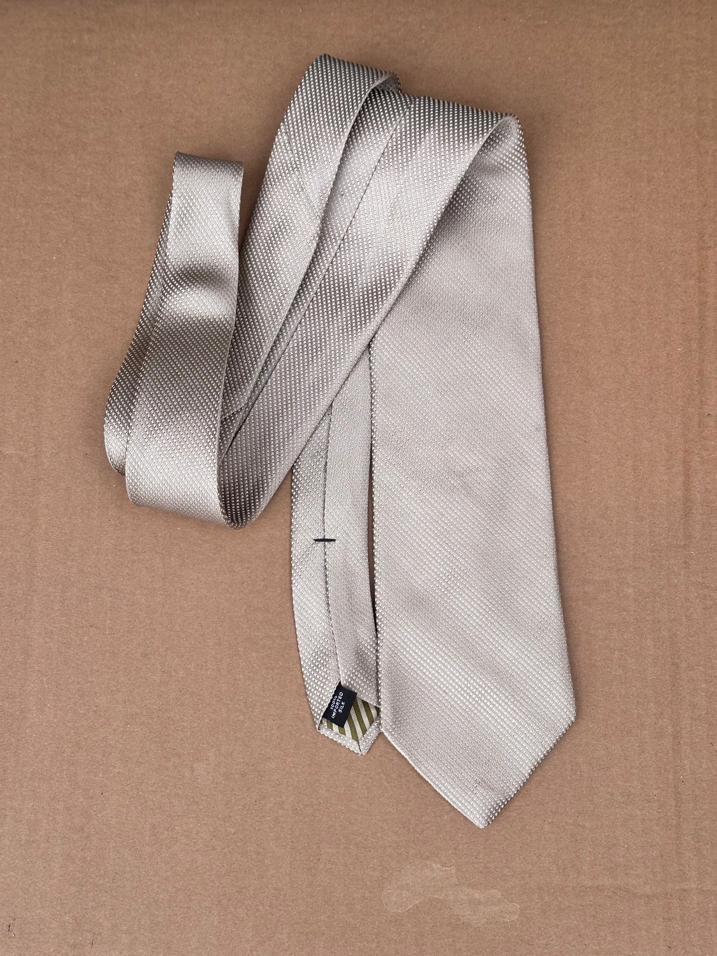 PARKS AND RECREATION: Ben’s production used silk Necktie