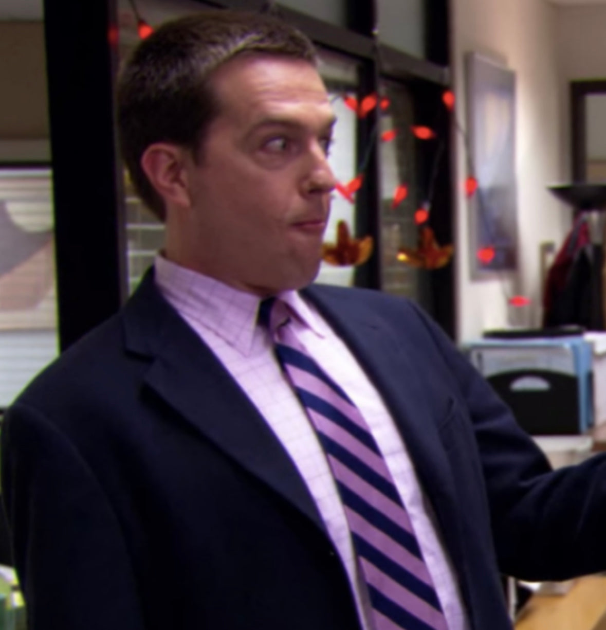 THE OFFICE: Andy’s Navy Blue Sport Coat (40R)