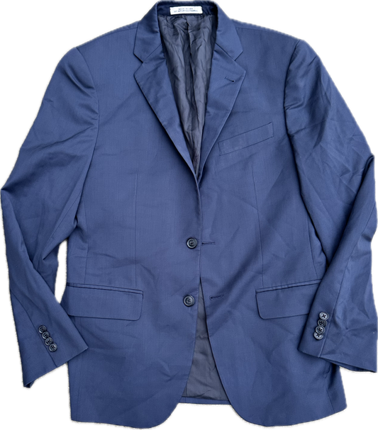 SHADES OF BLUE: Stahl's HERO Blue made in Italy Designer Sport Coat from Episode 108/109