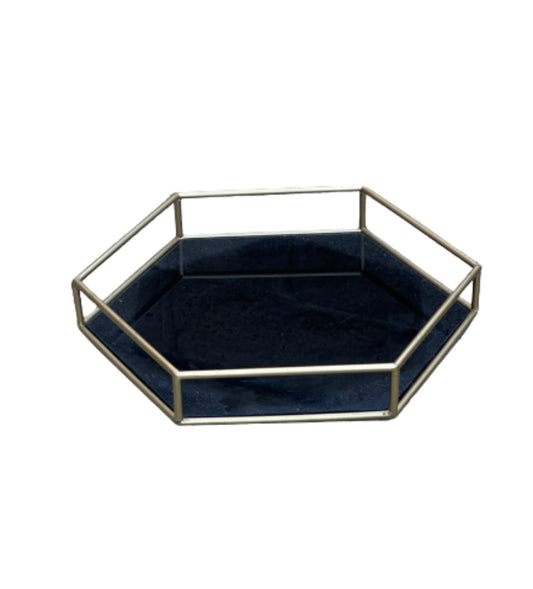 30 ROCK: Jack's Glass And Brass Table Decor (