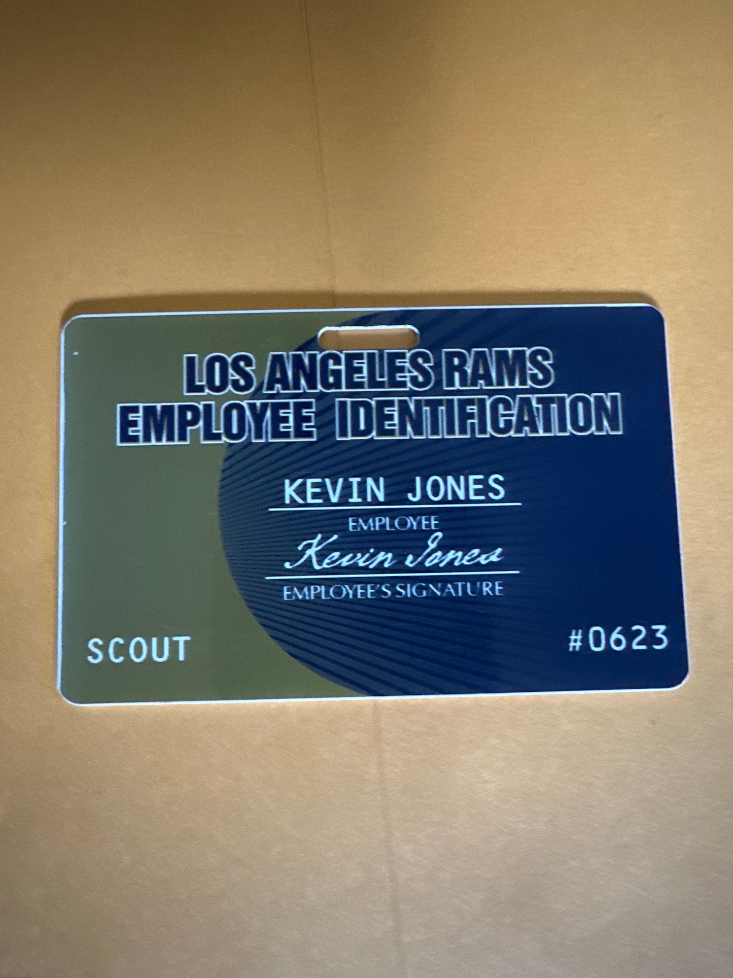 BALLERS: HERO LA Rams Employee Badge
