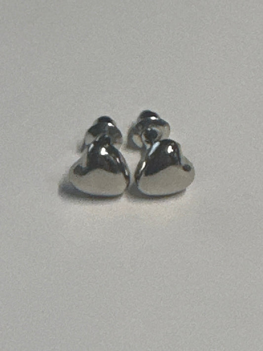 THE OFFICE: Pam Beesly's Silver Heart Earrings